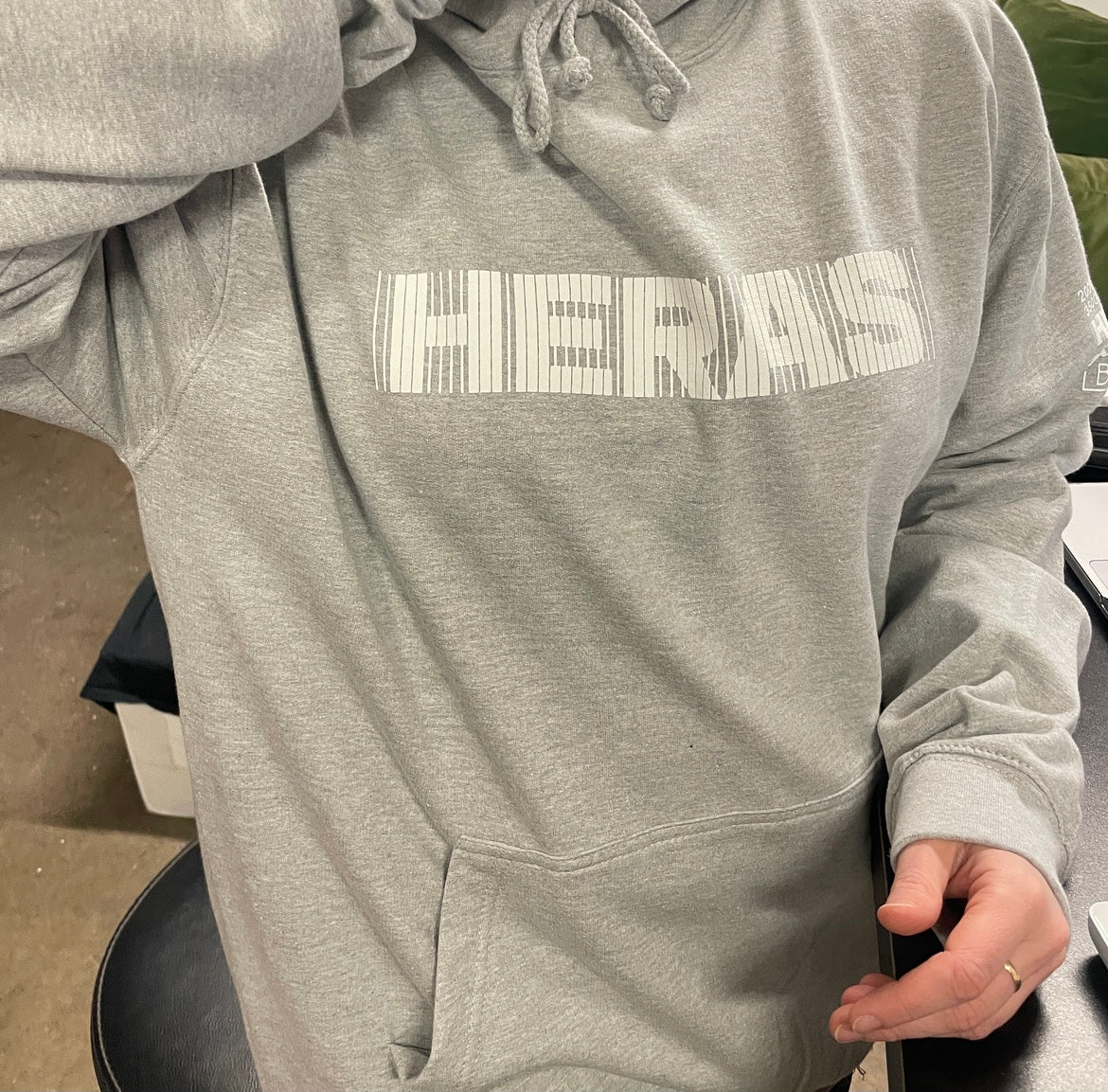 HERAS GHOST grey hood