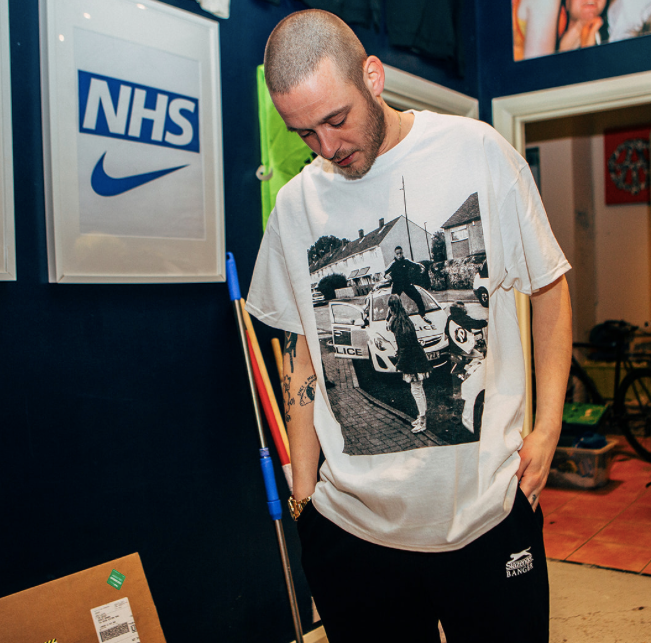 WORLD IS YOURS white T-shirt