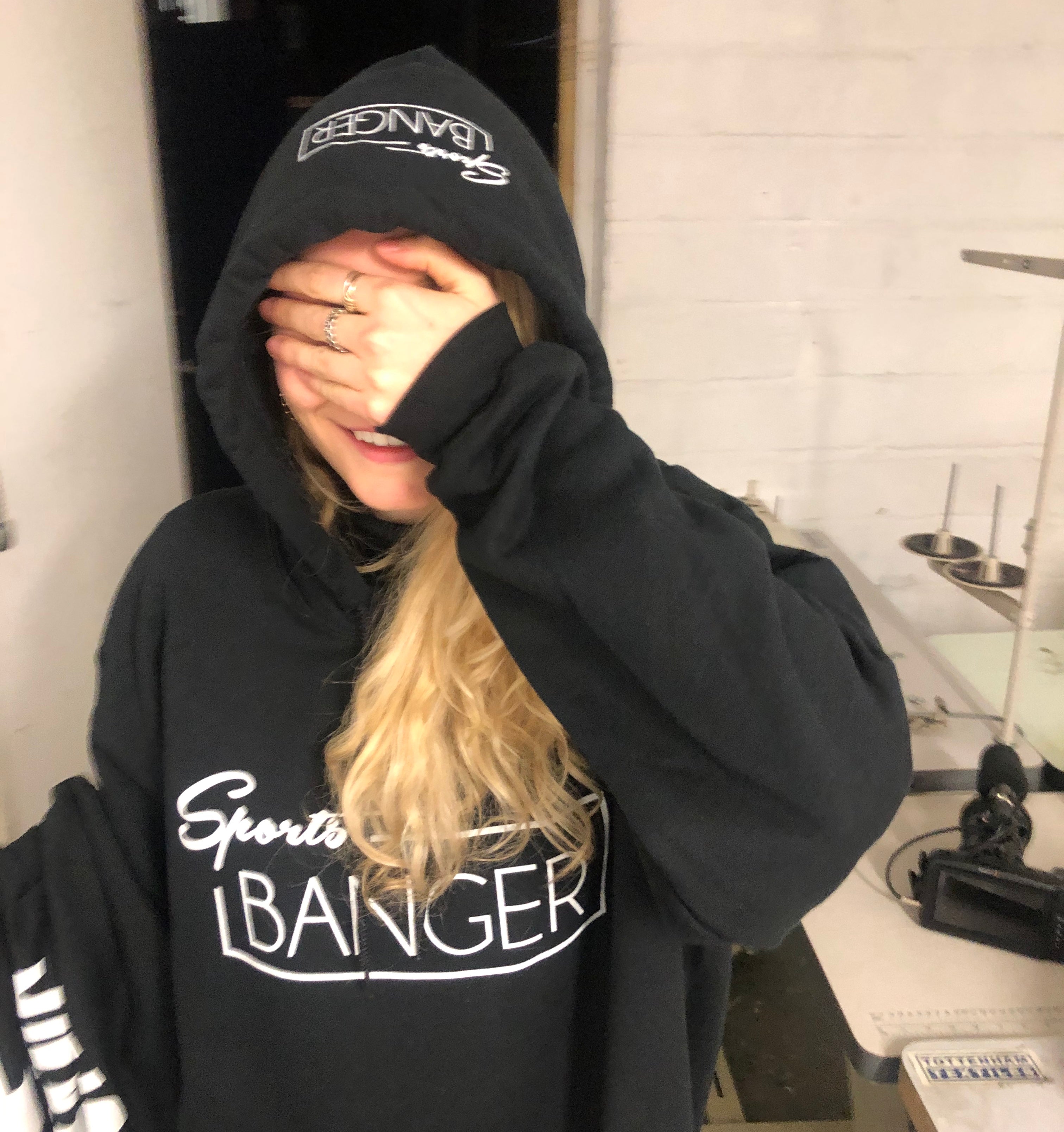 SPORTS BANGER LOGO HOOD
