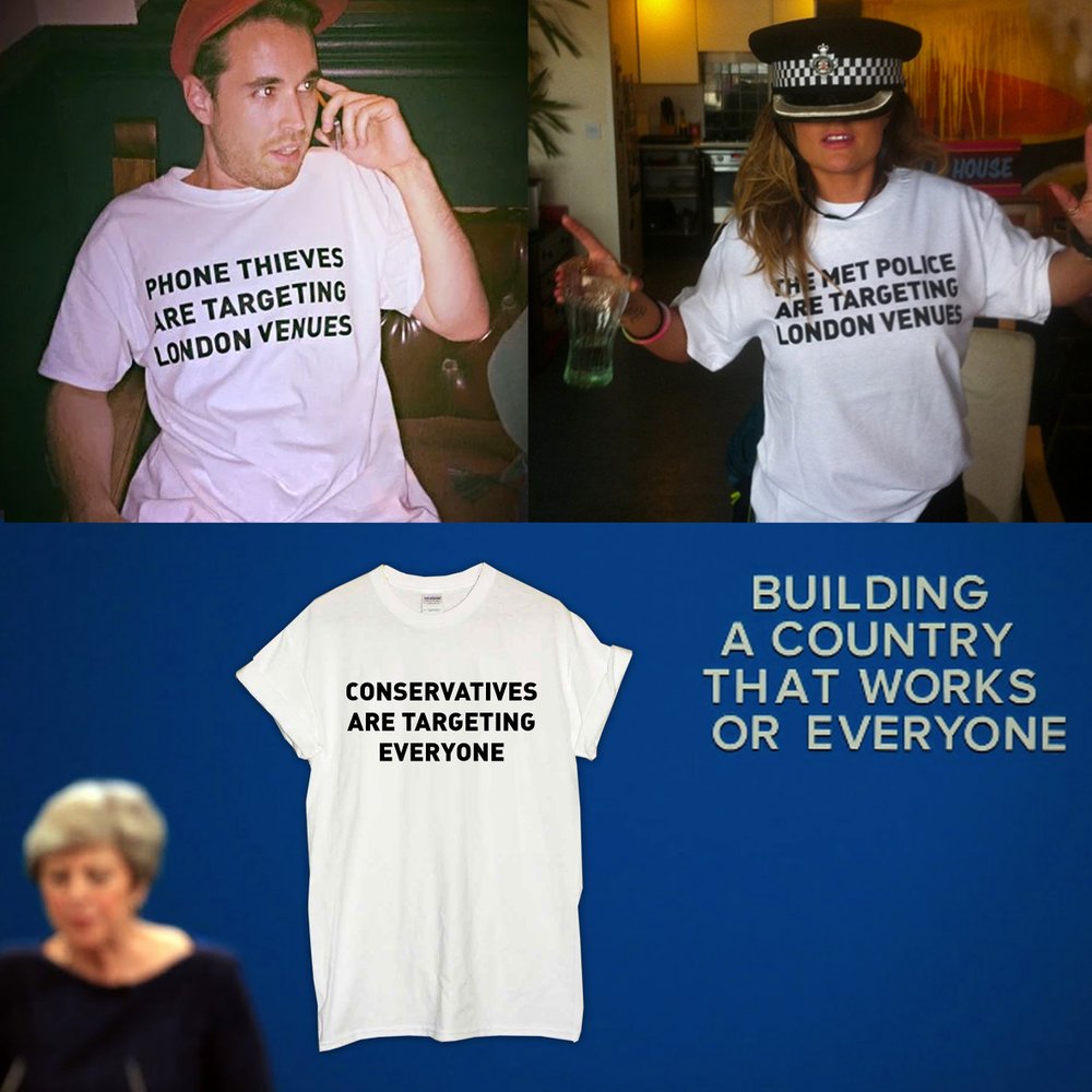 EVERYONE white T-shirt