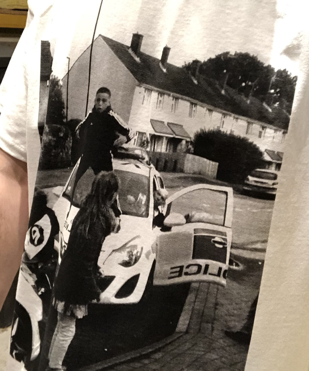 WORLD IS YOURS white T-shirt